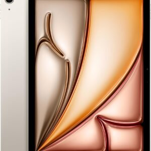 iPad Air من Apple مقاس 11 إنش (Wi-Fi،‏ 128GB) موديل 2024 - ضوء النجوم (بشريحة M2)